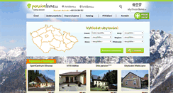 Desktop Screenshot of penzionlevne.cz